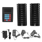 جهاز بيجر 20 حبة مربع ارقام ستيكر